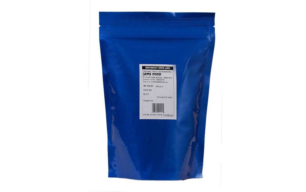 Jams Raw Barley Seeds (Jau)    Pack  400 grams